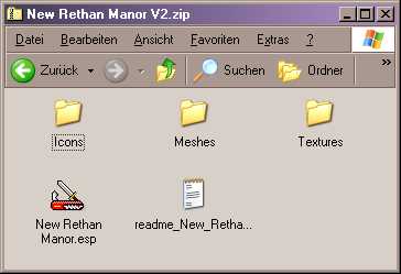 Inhalt eines Archivs