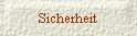 Sicherheit