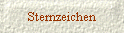 Sternzeichen